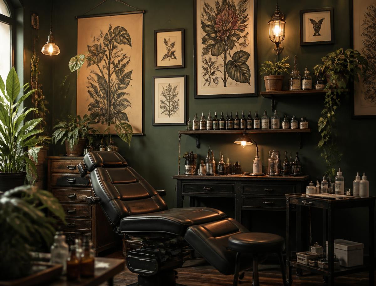 Aperçu du site Forêt Sépia Tattoo